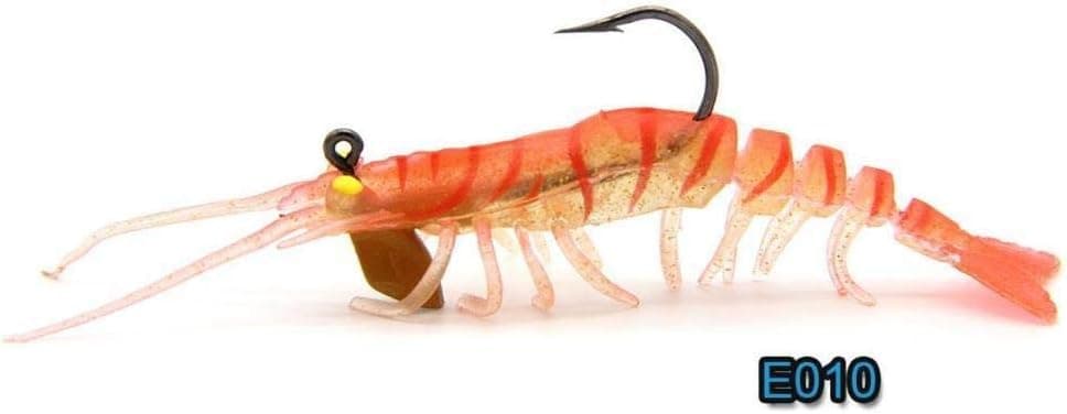 طعمه سیلیکونی میگو Pandora Caridina 7,6cm 6,5gr مدل E005 طعمه سیلیکونی میگو Pandora Caridina 7,6cm 6,5gr مدل E005