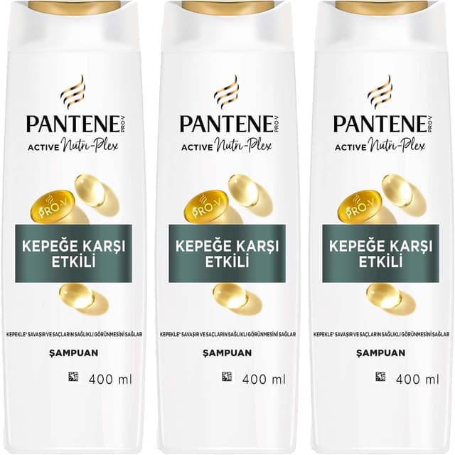 شامپو ضدشوره Pantene بسته 3 عددی 400 ml شامپو ضدشوره Pantene بسته 3 عددی 400 ml
