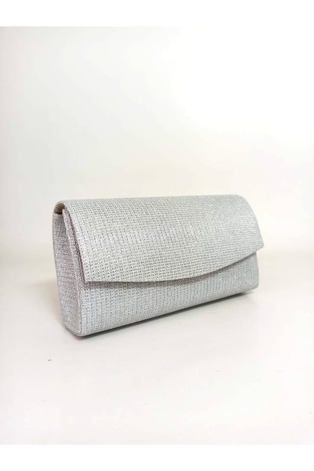 کیف مجلسی زنانه dizaynbag مینی نقرهای پولکی کیف مجلسی زنانه dizaynbag مینی نقرهای پولکی