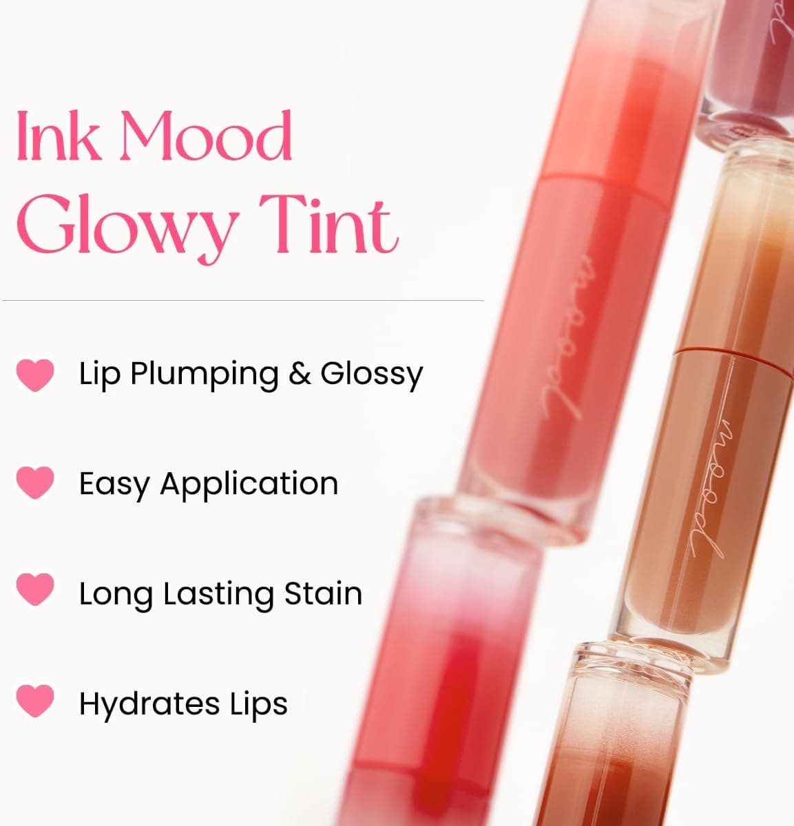 تینت لب Peripera با ماندگاری بالا، پیگمنتدار و براق Ink Mood Glowy Tint مدل 03 Rose in Mind تینت لب Peripera با ماندگاری بالا، پیگمنتدار و براق Ink Mood Glowy Tint مدل 03 Rose in Mind