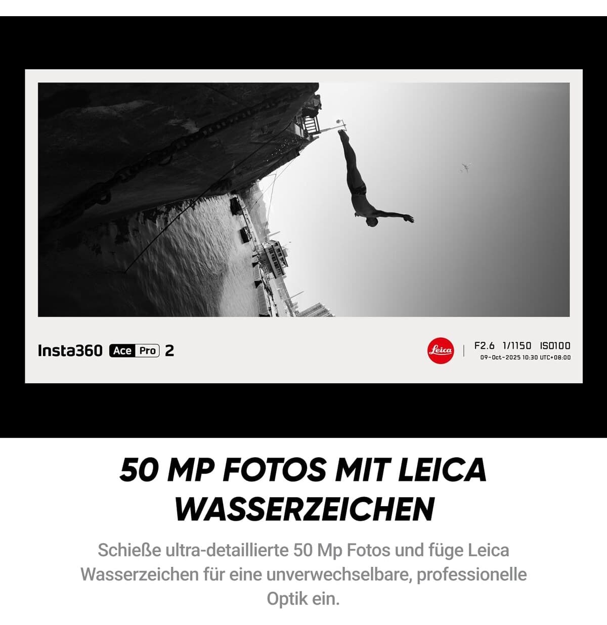 دوربین اکشن Insta360 Ace Pro 2 با لنز Leica و رزولوشن 8K دوربین اکشن Insta360 Ace Pro 2 با لنز Leica و رزولوشن 8K
