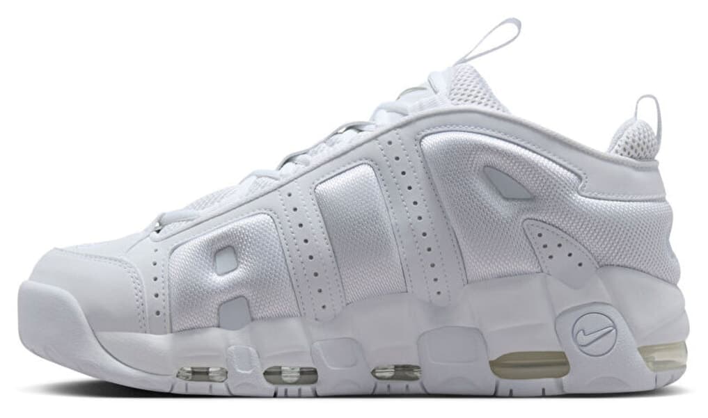 کفش بسکتبال یونیسکس Nike Air More Uptempo Low مدل FZ3055-100 سفید کفش بسکتبال یونیسکس Nike Air More Uptempo Low مدل FZ3055-100 سفید