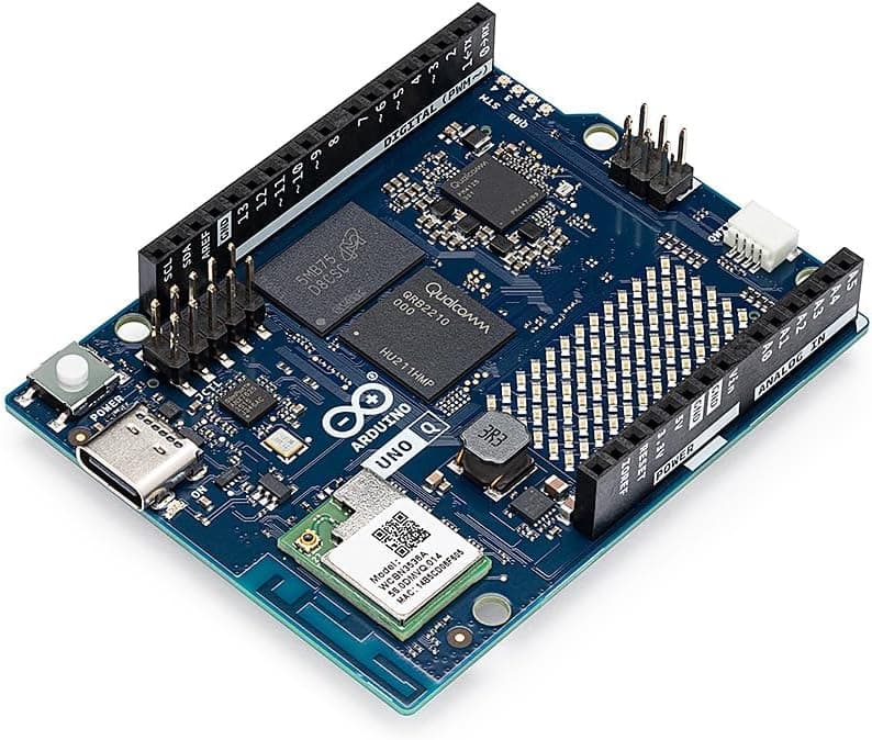 برد هیبریدی Arduino UNO Q 2GB مدل ABX00162 با Qualcomm Dragonwing QRB2210 و STM32U585 برد هیبریدی Arduino UNO Q 2GB مدل ABX00162 با Qualcomm Dragonwing QRB2210 و STM32U585