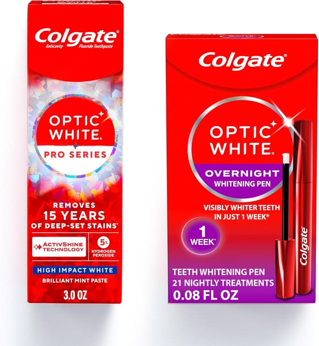 قلم سفیدکننده شبانه دندان Colgate OW Proseries TP+Overnight قلم سفیدکننده شبانه دندان Colgate OW Proseries TP+Overnight