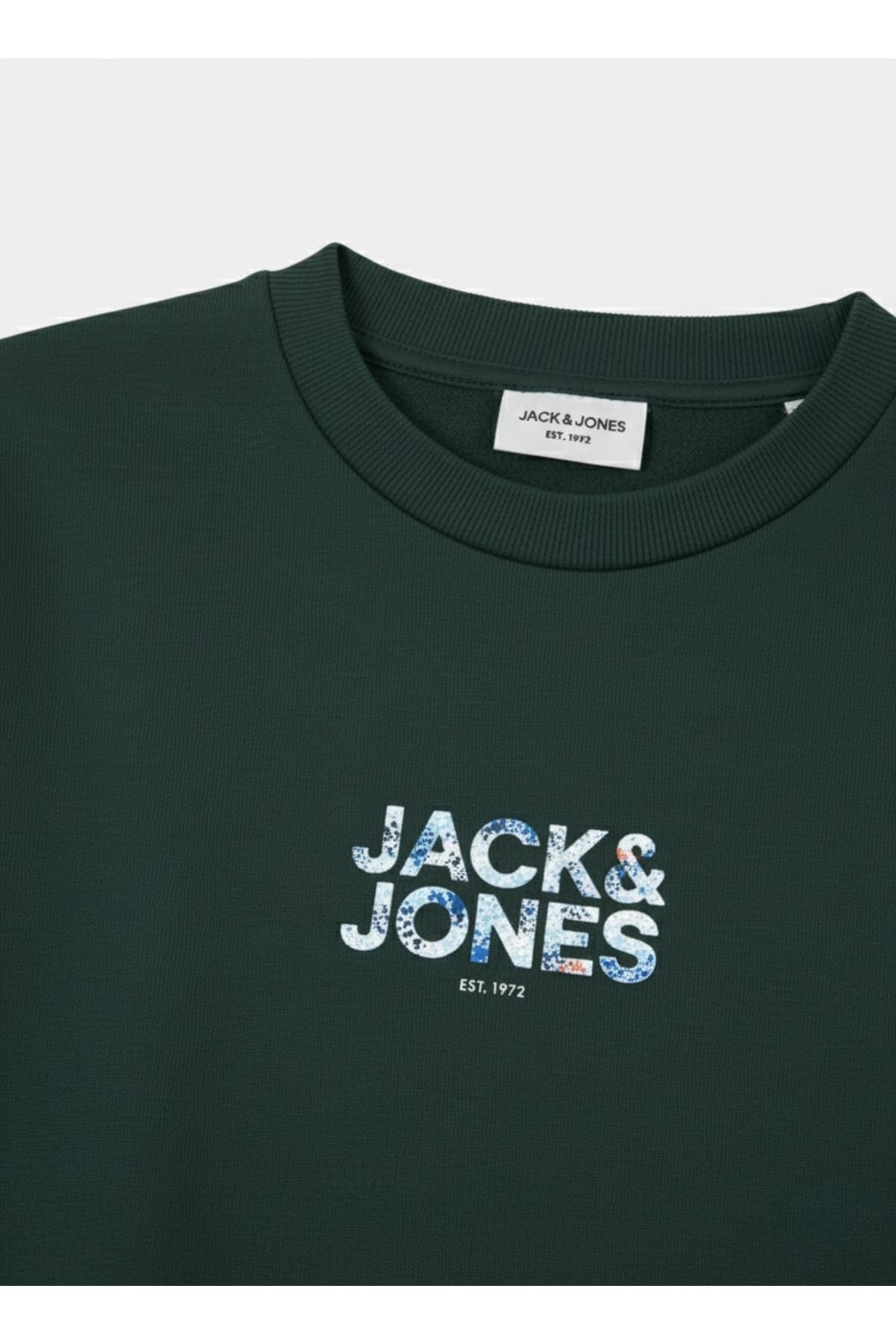 سوئیشرت زنانه Jack & Jones چاپدار یقه گرد مدل New Plas سوئیشرت زنانه Jack & Jones چاپدار یقه گرد مدل New Plas