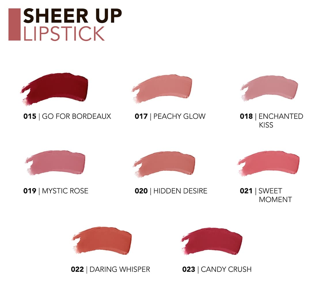 ست آرایشی 4 تکه Flormar Sheer Up Lush Lips ست آرایشی 4 تکه Flormar Sheer Up Lush Lips