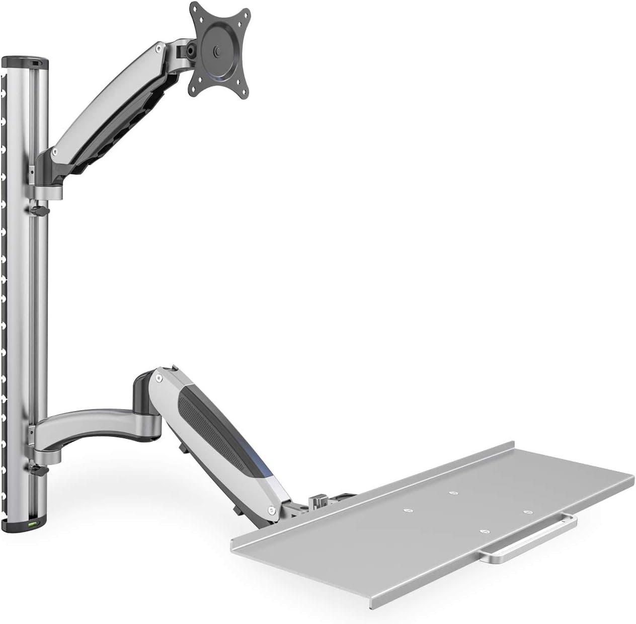 پایه نگهدارنده مانیتور DIGITUS دو مانیتوره مشکی مدل VESA 75x75، 100x100 پایه نگهدارنده مانیتور DIGITUS دو مانیتوره مشکی مدل VESA 75x75، 100x100