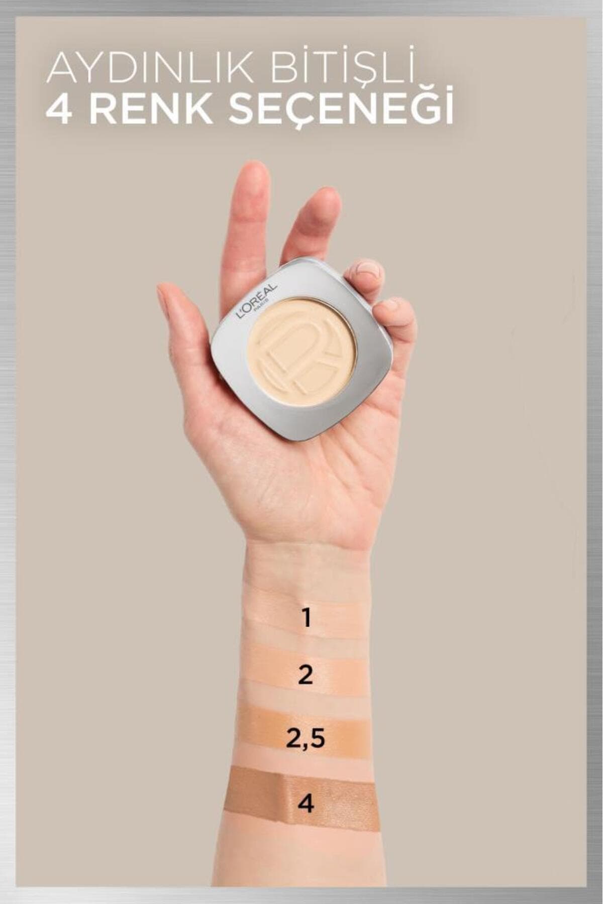 فوندوتن L'Oreal Paris True Match Hyaluron Tinted Balm 2.5 خنثی روشن فوندوتن L'Oreal Paris True Match Hyaluron Tinted Balm 2.5 خنثی روشن