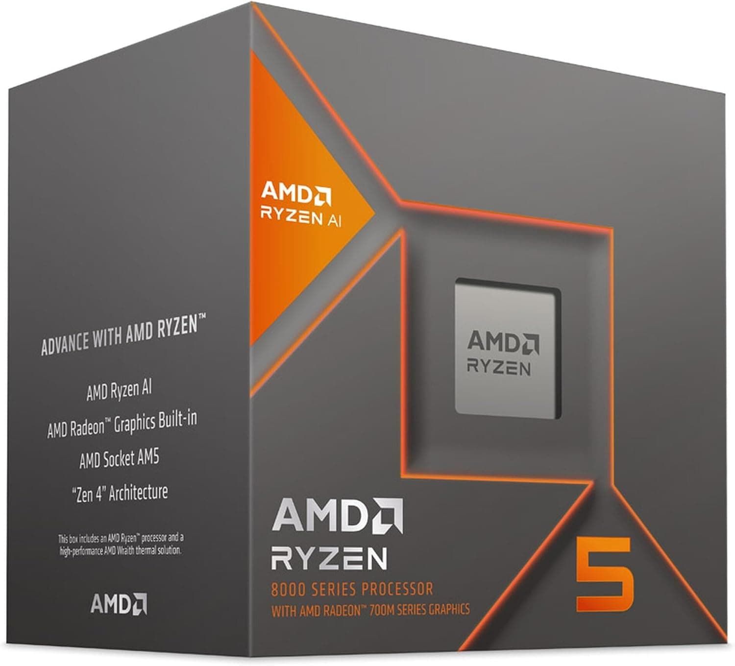 پردازنده AMD ششهستهای 4.3 GHz سوکت AM5 کش 16MB L3 مدل Ryzen 5 8600G پردازنده AMD ششهستهای 4.3 GHz سوکت AM5 کش 16MB L3 مدل Ryzen 5 8600G