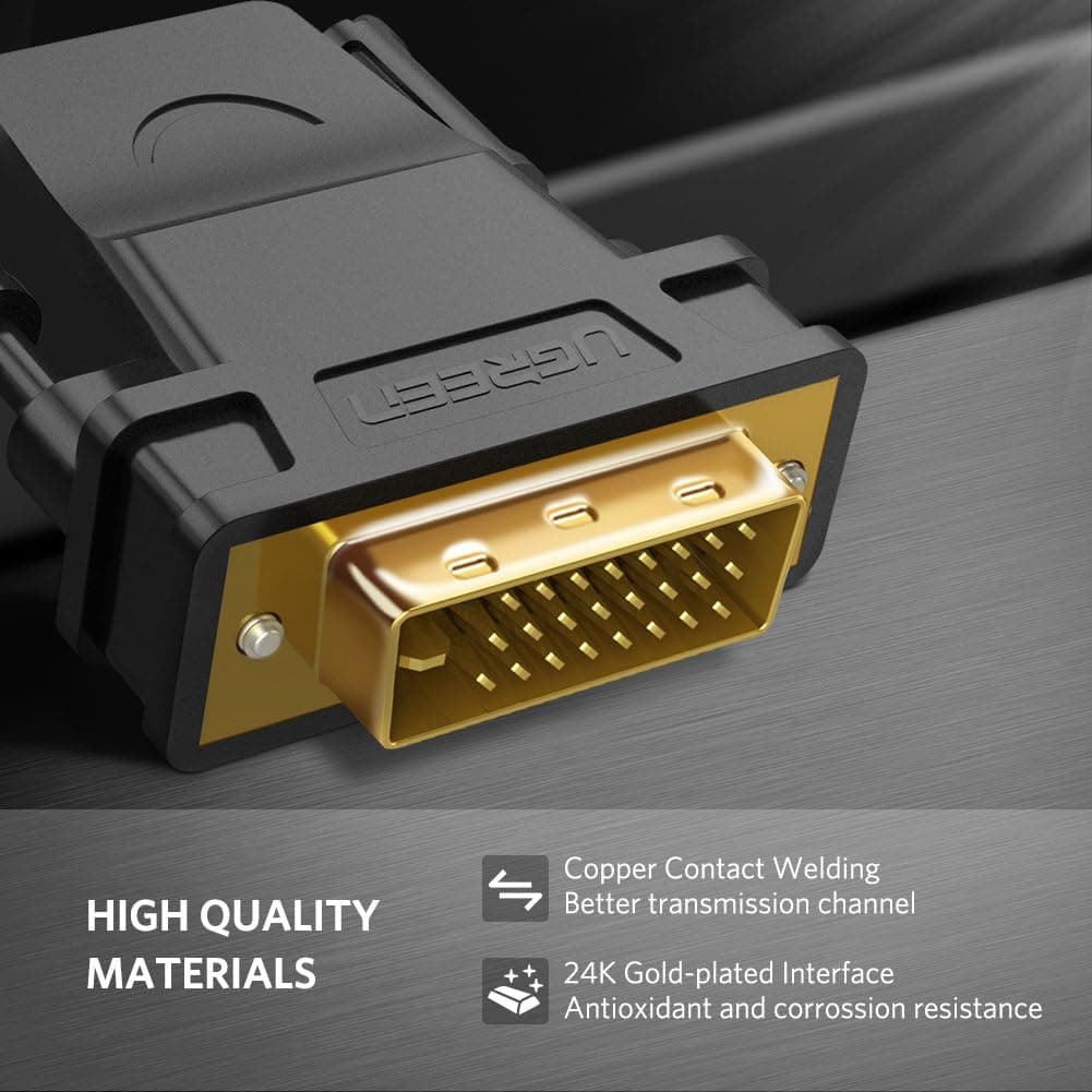 آداپتور مبدل DVI به HDMI UGREEN آداپتور مبدل DVI به HDMI UGREEN