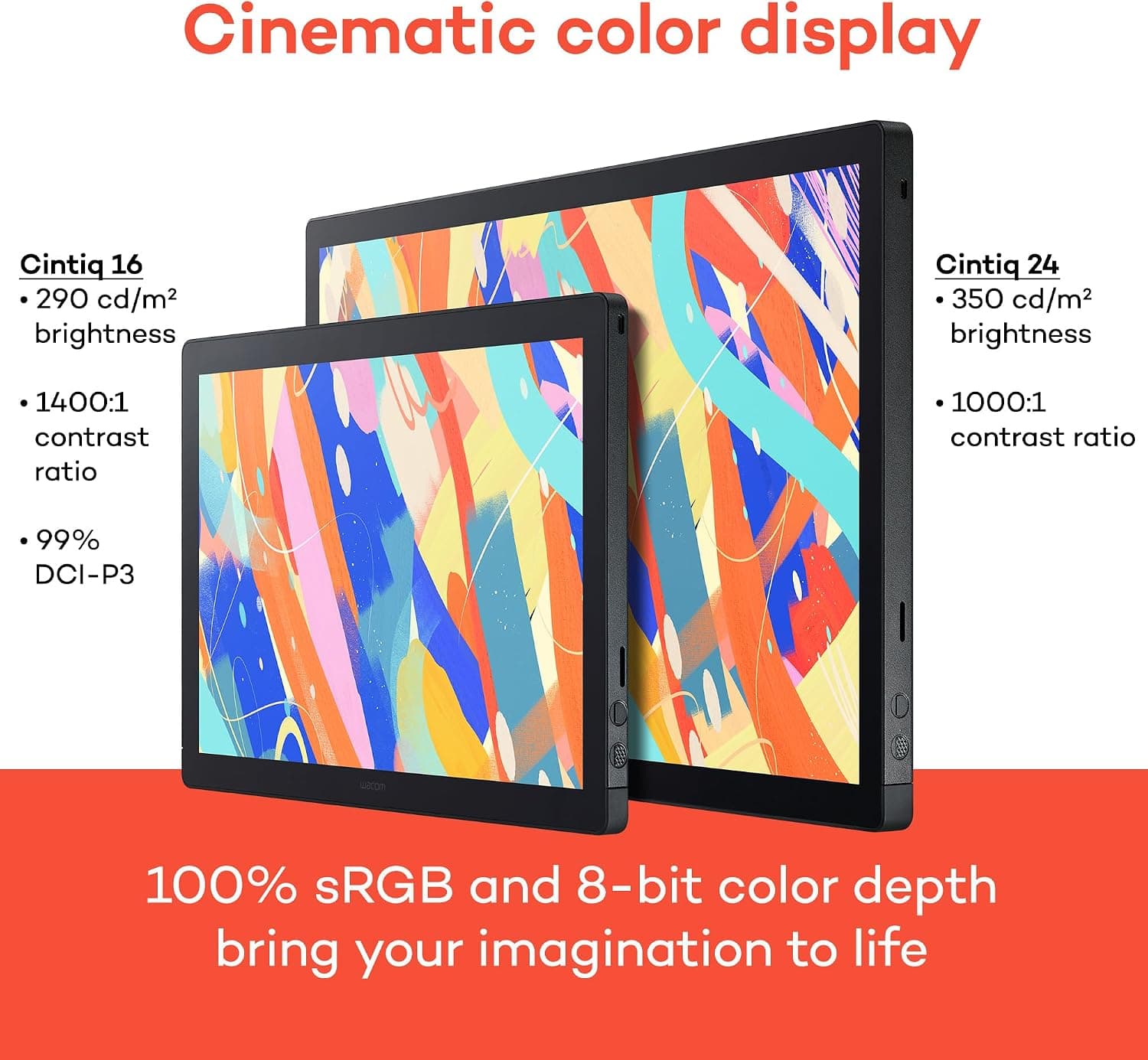 تبلت نقاشی Wacom Cintiq 16 با صفحه نمایش QHD و قلم Pro Pen 3 تبلت نقاشی Wacom Cintiq 16 با صفحه نمایش QHD و قلم Pro Pen 3