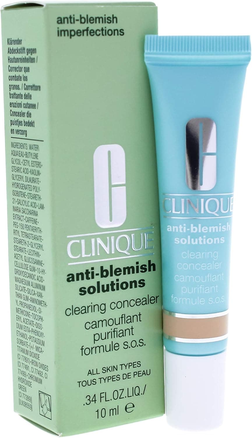 کانسیلر Clinique رفعکننده جوش Anti-Blemish Solutions #01 10 ml کانسیلر Clinique رفعکننده جوش Anti-Blemish Solutions #01 10 ml