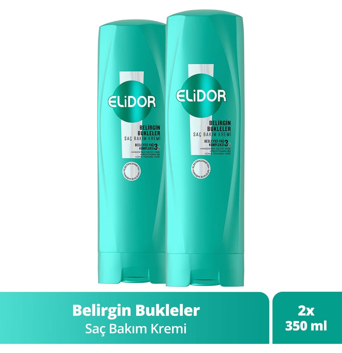 کرم مراقبت مو Elidor برای فرهای مشخص 350 ml x2 کرم مراقبت مو Elidor برای فرهای مشخص 350 ml x2