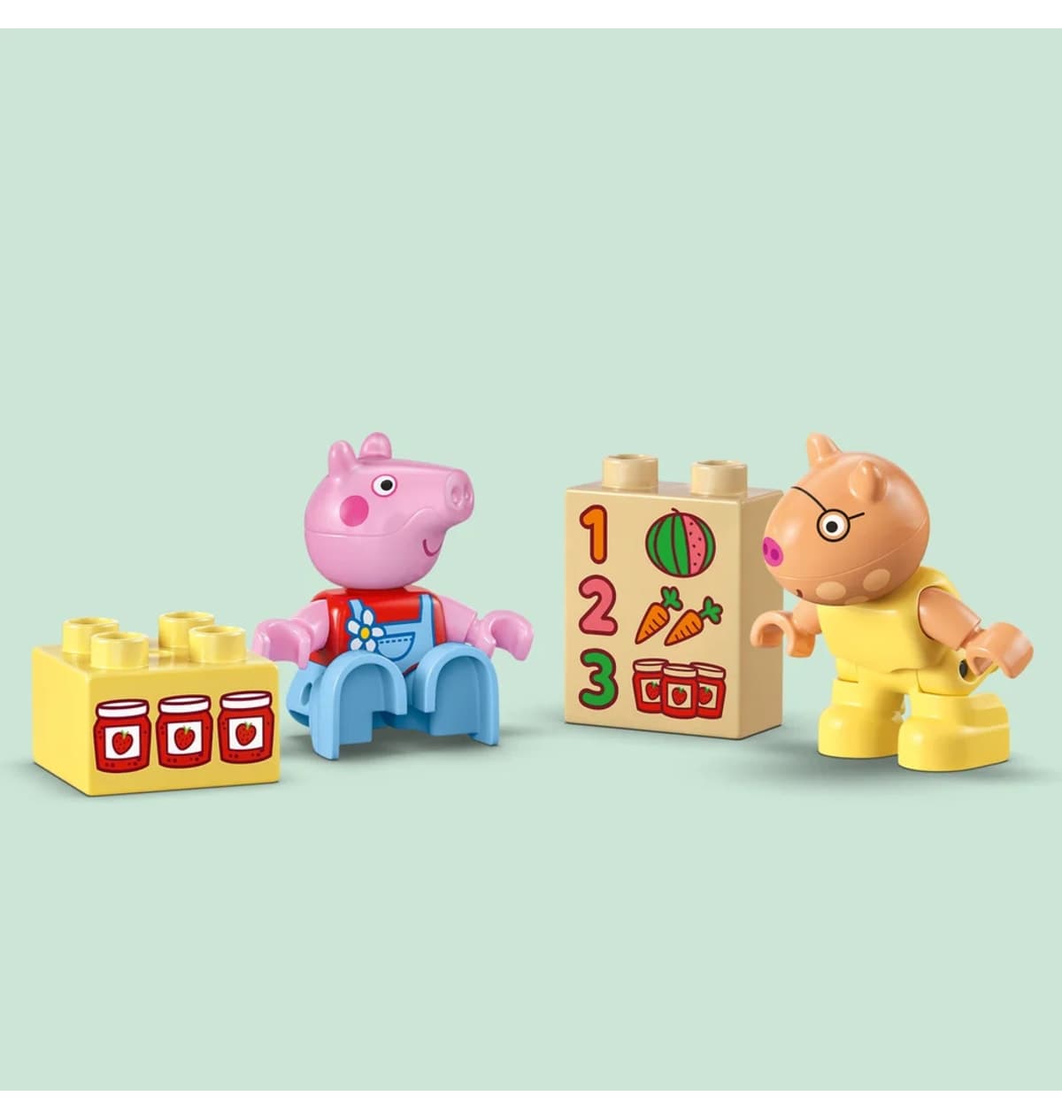 لگو DUPLO Peppa Pig تراکتور و بازار مدل 10468 لگو DUPLO Peppa Pig تراکتور و بازار مدل 10468