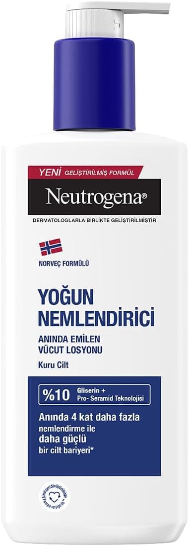 لوسیون بدن Neutrogena فرمول نروژی آبرسان قوی جذب فوری 250ml لوسیون بدن Neutrogena فرمول نروژی آبرسان قوی جذب فوری 250ml