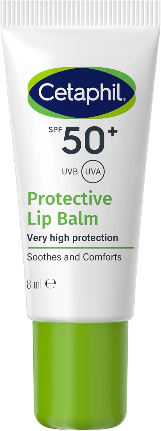 بالم لب ضدآفتاب مردانه و زنانه Cetaphil SPF 50+ شفاف سبک بدون عطر 8ml بالم لب ضدآفتاب مردانه و زنانه Cetaphil SPF 50+ شفاف سبک بدون عطر 8ml