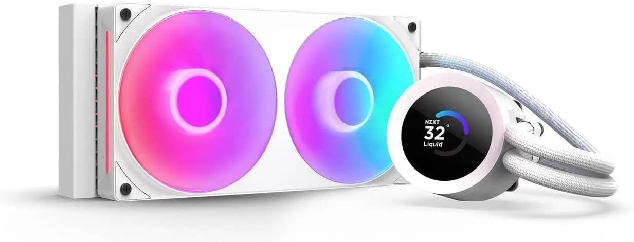 خنککننده مایع CPU NZXT Kraken Plus 280 رادیاتور 280mm LCD قابل شخصیسازی مشکی خنککننده مایع CPU NZXT Kraken Plus 280 رادیاتور 280mm LCD قابل شخصیسازی مشکی