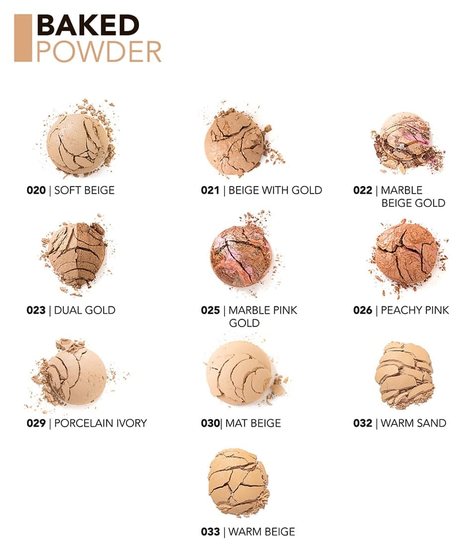 پودر Flormar مات، تثبیتکننده و پوشاننده قوی Baked رنگ 030 پودر Flormar مات، تثبیتکننده و پوشاننده قوی Baked رنگ 030