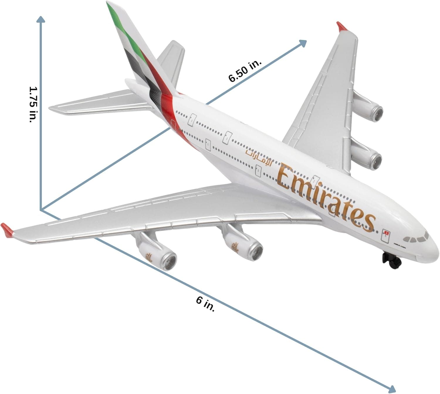 هواپیمای تکفروندی Daron مدل Emirates A380 هواپیمای تکفروندی Daron مدل Emirates A380