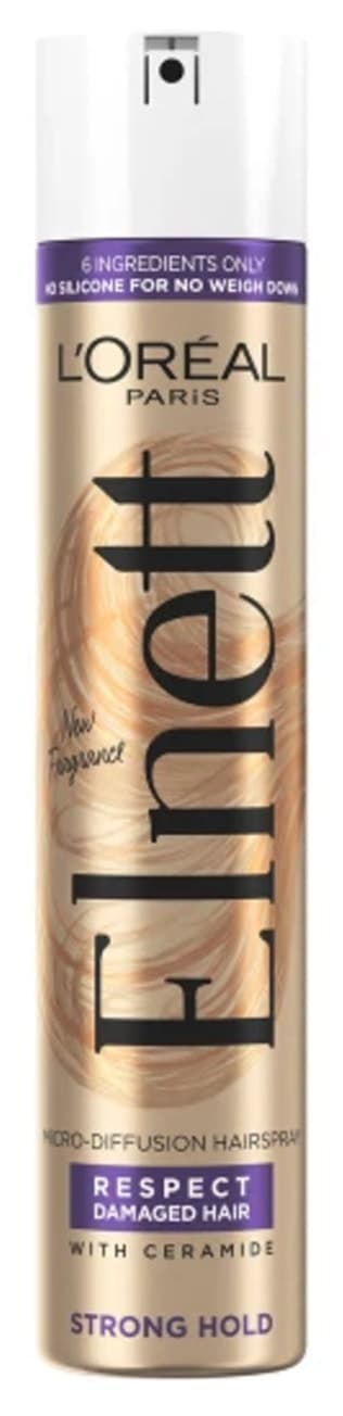اسپری مو L'Oreal Paris Elnett میکرو دیفیوژن نگهدارنده قوی موهای آسیبدیده 200ml اسپری مو L'Oreal Paris Elnett میکرو دیفیوژن نگهدارنده قوی موهای آسیبدیده 200ml