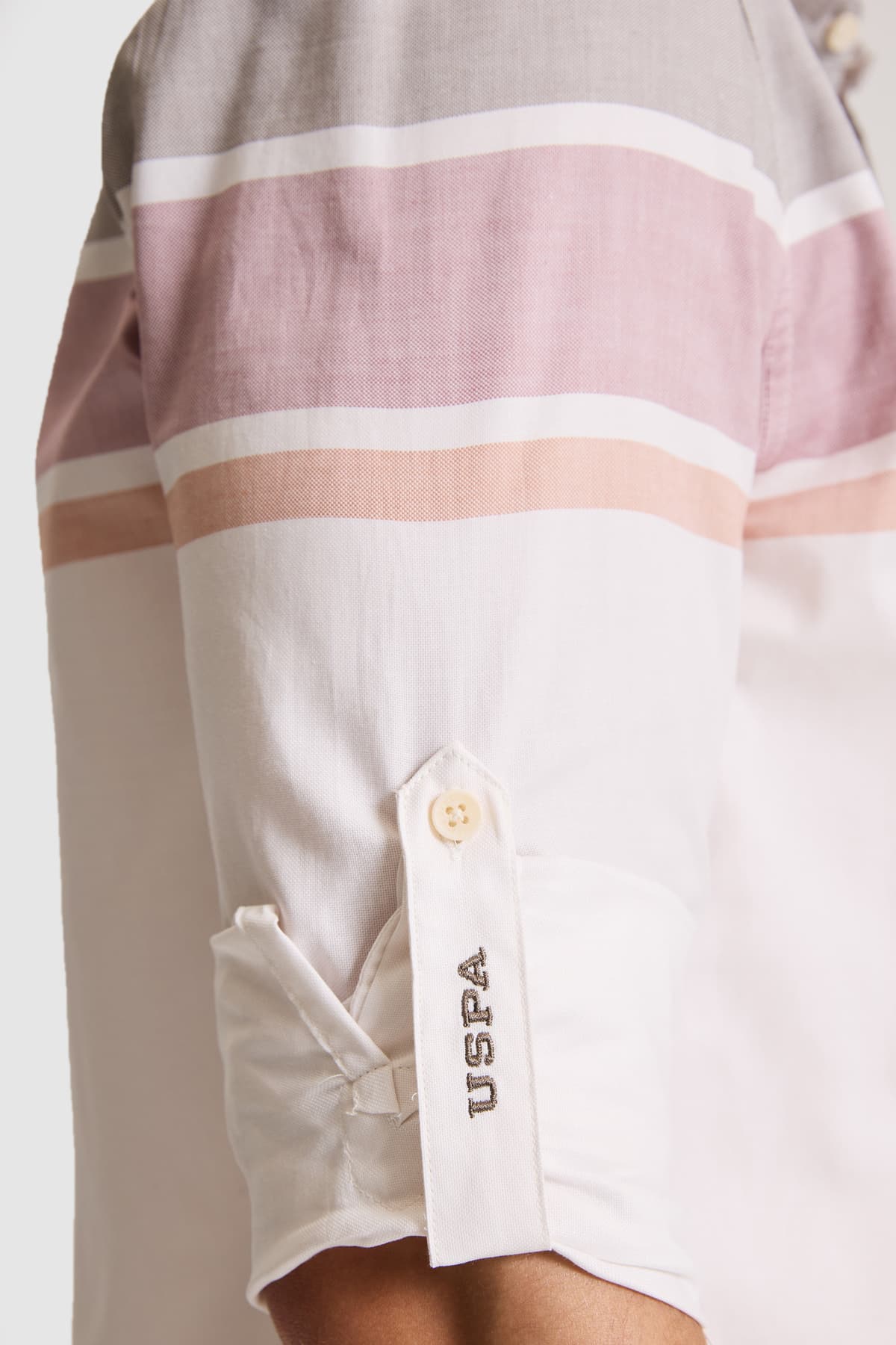پیراهن آستینبلند مردانه U.S. Polo Assn. رنگ نارگیلی مدل 50322213-VR153 پیراهن آستینبلند مردانه U.S. Polo Assn. رنگ نارگیلی مدل 50322213-VR153