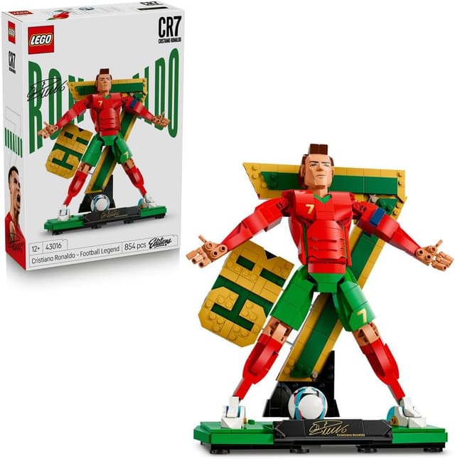 لگو 43016 Editions Cristiano Ronaldo افسانه فوتبال لگو 43016 Editions Cristiano Ronaldo افسانه فوتبال