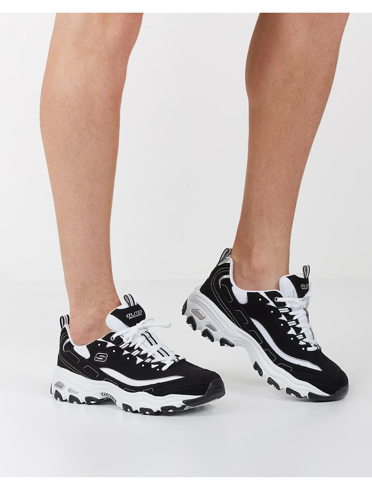 کفش اسنیکرز مردانه Skechers سیاه مدل D'lites 52675 BKW کفش اسنیکرز مردانه Skechers سیاه مدل D'lites 52675 BKW