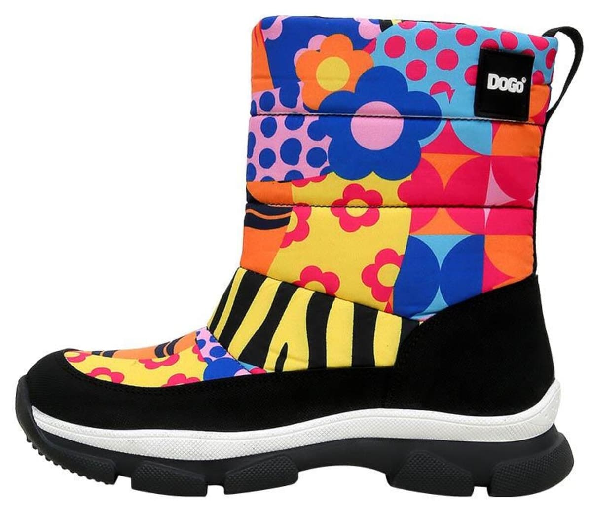 بوت برفی زنانه Dogo وگان چندرنگ طرح Color Blast بوت برفی زنانه Dogo وگان چندرنگ طرح Color Blast