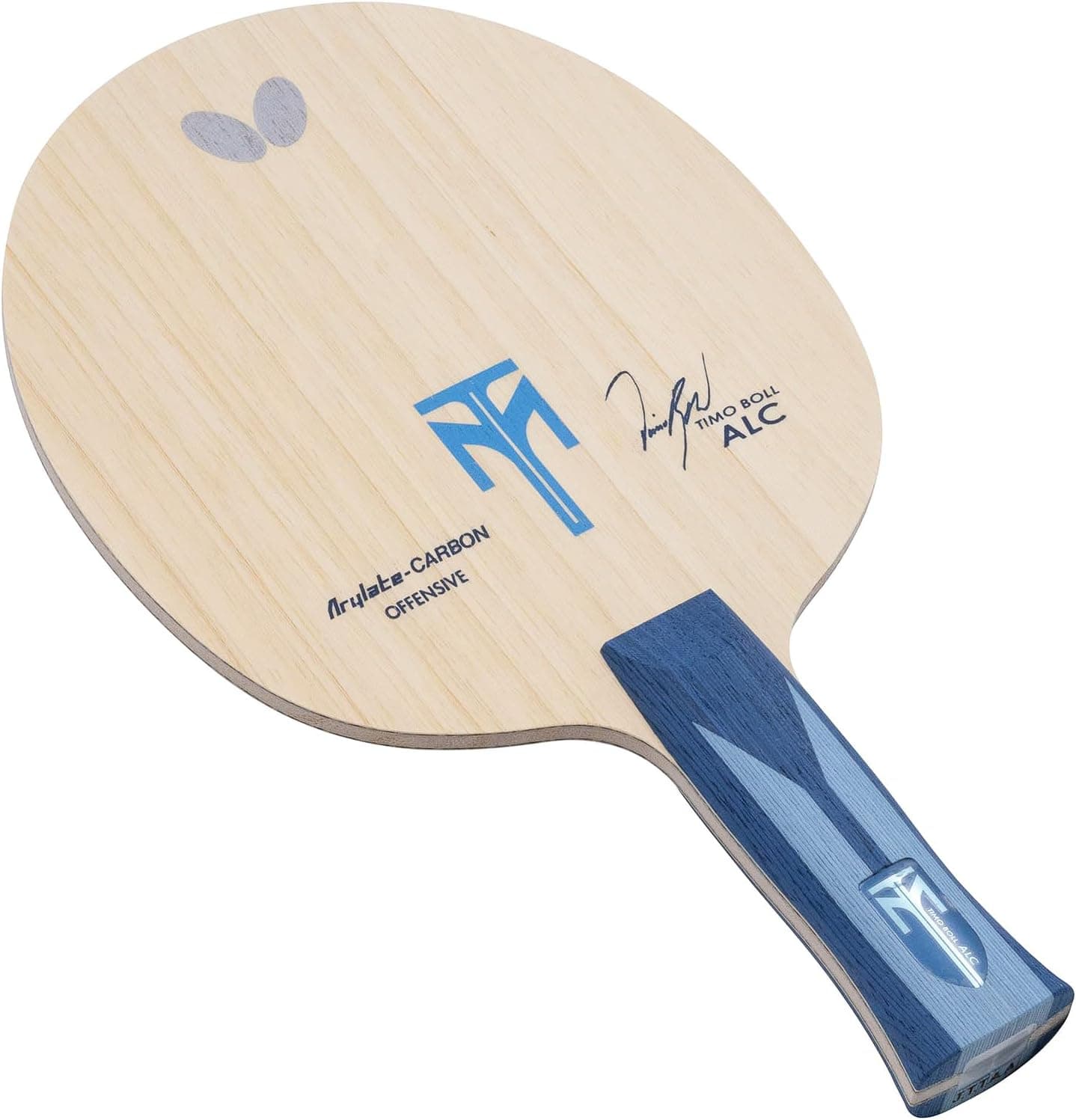 تیغه راکت تنیس روی میز Butterfly آریلات-کربن مدل Timo Boll ALC دستههای AN، FL و ST ساخت ژاپن تیغه راکت تنیس روی میز Butterfly آریلات-کربن مدل Timo Boll ALC دستههای AN، FL و ST ساخت ژاپن