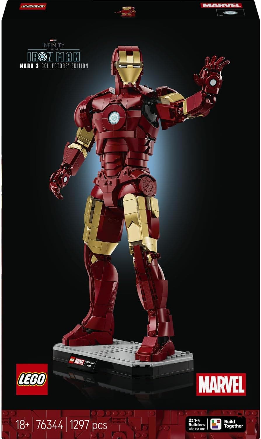 لگو Marvel Iron Man Mark 3 نسخه کلکسیونی مدل 76344 لگو Marvel Iron Man Mark 3 نسخه کلکسیونی مدل 76344