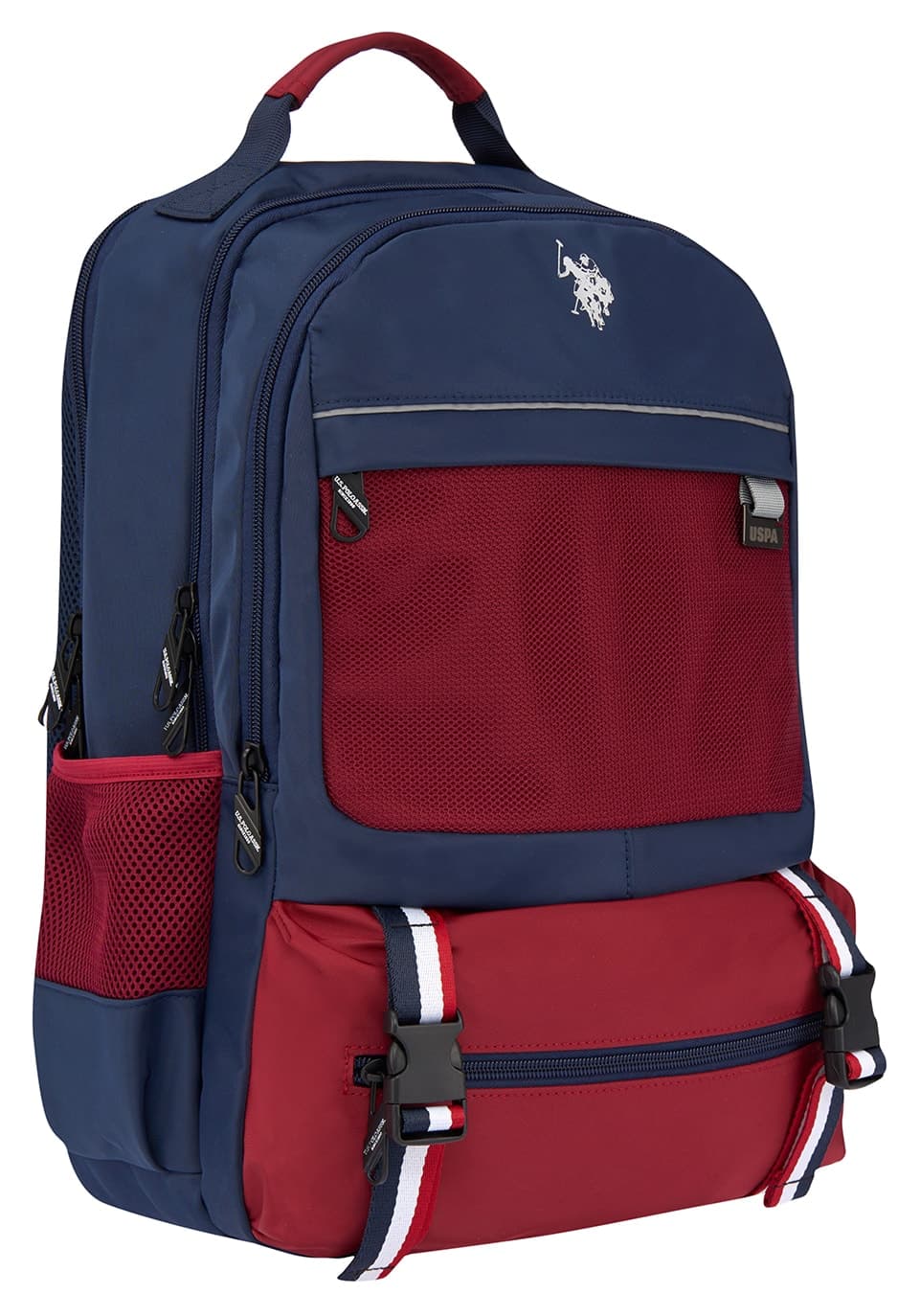 کولهپشتی زنانه U.S. Polo Assn. مدرسه و سفر قرمز مدل 25077-25078-25079 کولهپشتی زنانه U.S. Polo Assn. مدرسه و سفر قرمز مدل 25077-25078-25079