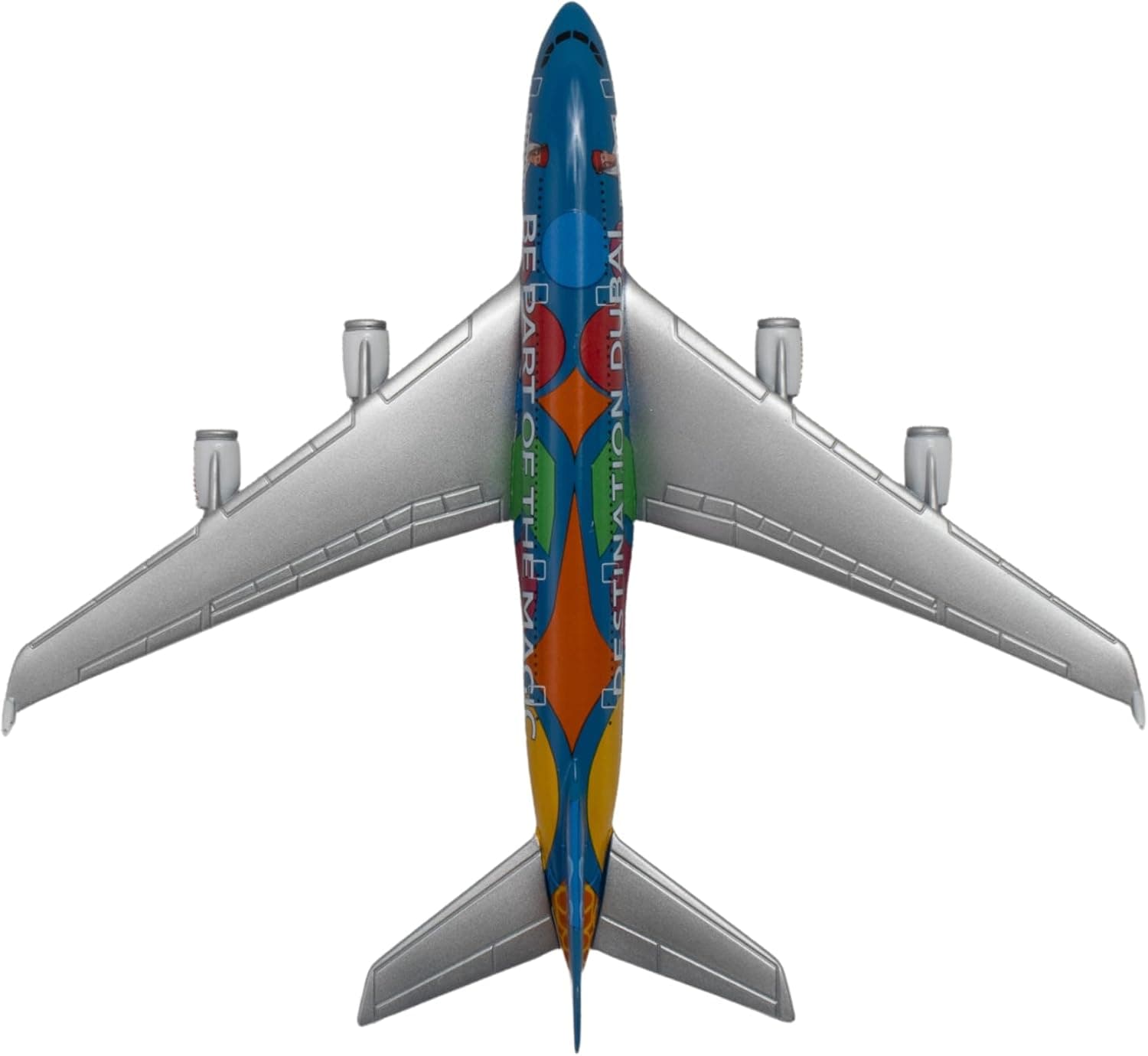 هواپیمای اسباببازی کلکسیونی کودکان Daron دوطبقه Emirates Arlines فلزی دایکست با قطعات پلاستیکی مدل A380 هواپیمای اسباببازی کلکسیونی کودکان Daron دوطبقه Emirates Arlines فلزی دایکست با قطعات پلاستیکی مدل A380
