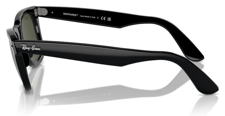 عینک آفتابی یونیسکس Ray-Ban فریم استخوانی لنز سبز wayfarer مدل Rb2140 901 50 عینک آفتابی یونیسکس Ray-Ban فریم استخوانی لنز سبز wayfarer مدل Rb2140 901 50