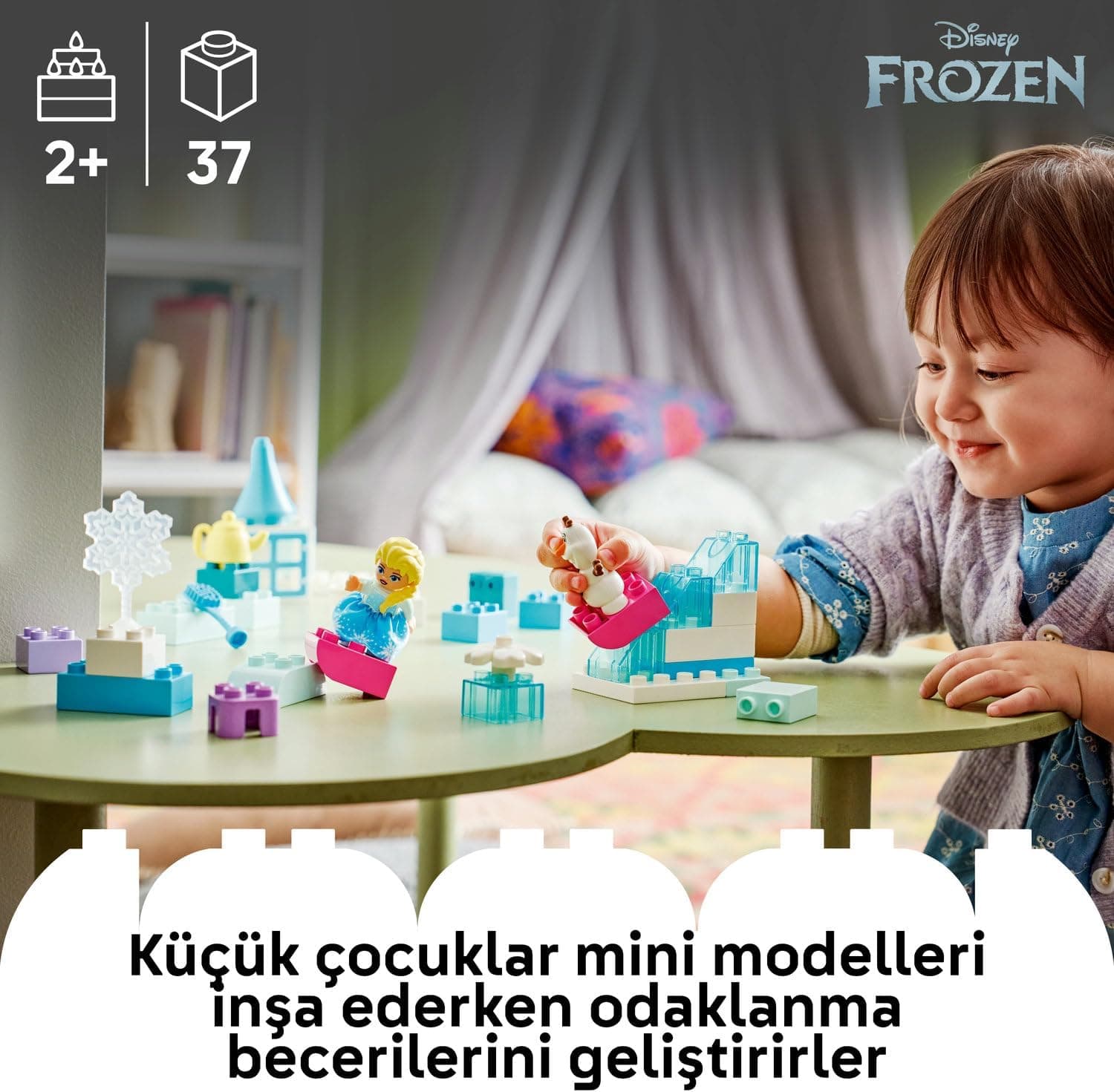 لگو DUPLO Disney جعبه خلاقیت با Elsa و Olaf در سرزمین یخزده مدل 10462 لگو DUPLO Disney جعبه خلاقیت با Elsa و Olaf در سرزمین یخزده مدل 10462