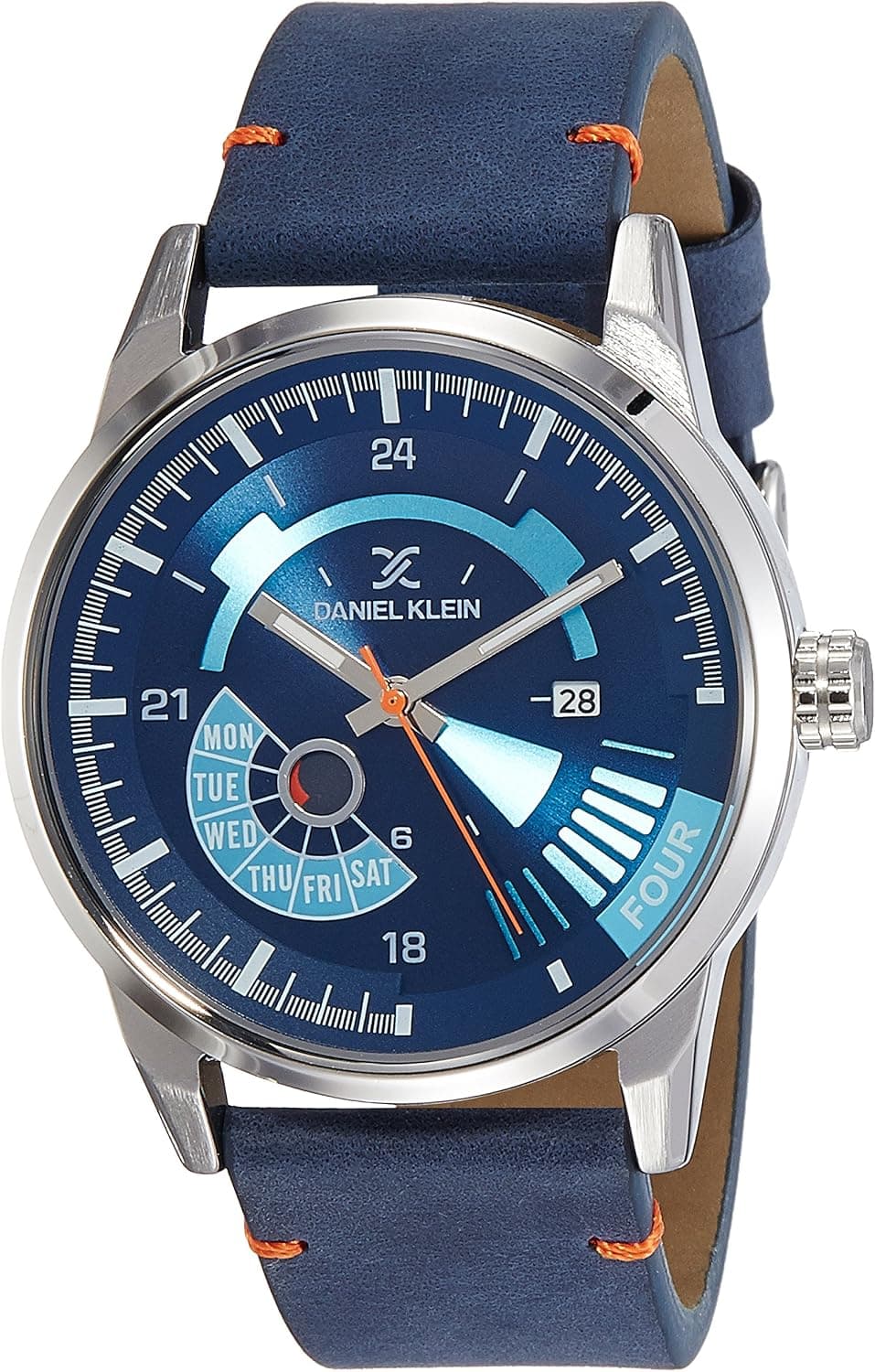 ساعت مردانه Daniel Klein آنالوگ با صفحه آبی مدل DK11298-6 ساعت مردانه Daniel Klein آنالوگ با صفحه آبی مدل DK11298-6