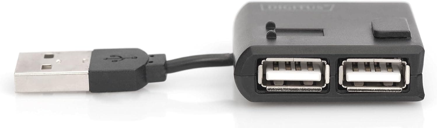 هاب USB 2.0 پرسرعت DIGITUS 4 پورت همراه کابل USB مدل DA-70217 هاب USB 2.0 پرسرعت DIGITUS 4 پورت همراه کابل USB مدل DA-70217