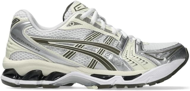 کفش اسنیکر یونیسکس ASICS سفید عاجی مدل GEL-KAYANO 14 1203A537-111 کفش اسنیکر یونیسکس ASICS سفید عاجی مدل GEL-KAYANO 14 1203A537-111