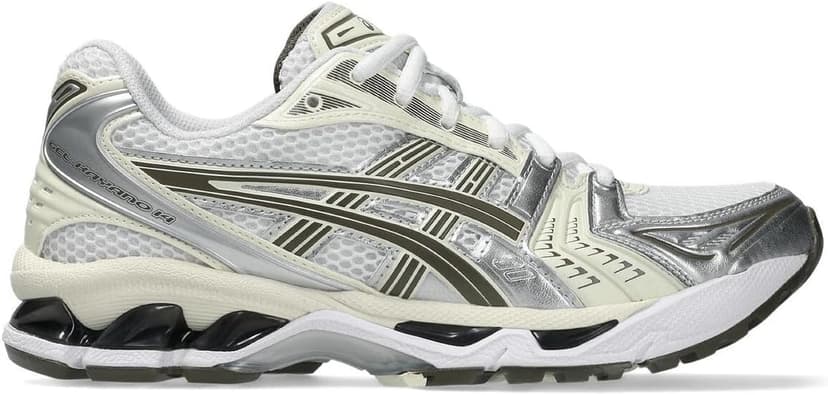 کفش اسنیکر یونیسکس ASICS سفید عاجی مدل GEL-KAYANO 14 1203A537-111 کفش اسنیکر یونیسکس ASICS سفید عاجی مدل GEL-KAYANO 14 1203A537-111
