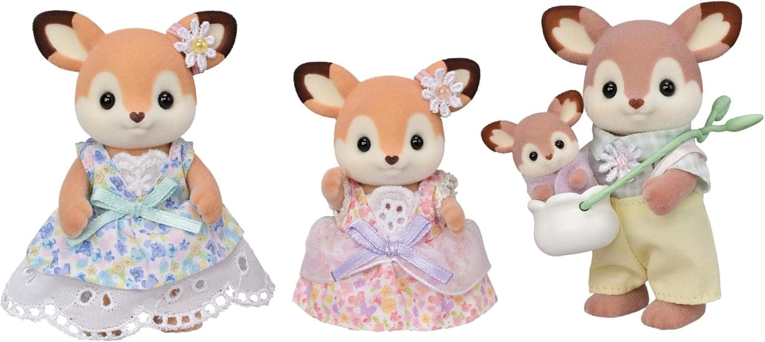 مجموعه خانواده گوزن Sylvanian Families مدل 5799 مجموعه خانواده گوزن Sylvanian Families مدل 5799