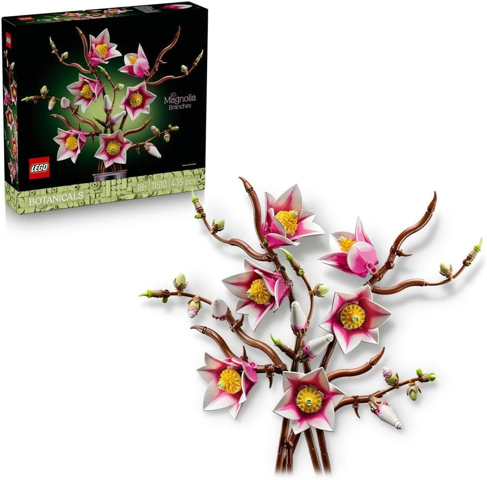 لگو سری Botanicals مدل Magnolia Branches 11510 لگو سری Botanicals مدل Magnolia Branches 11510