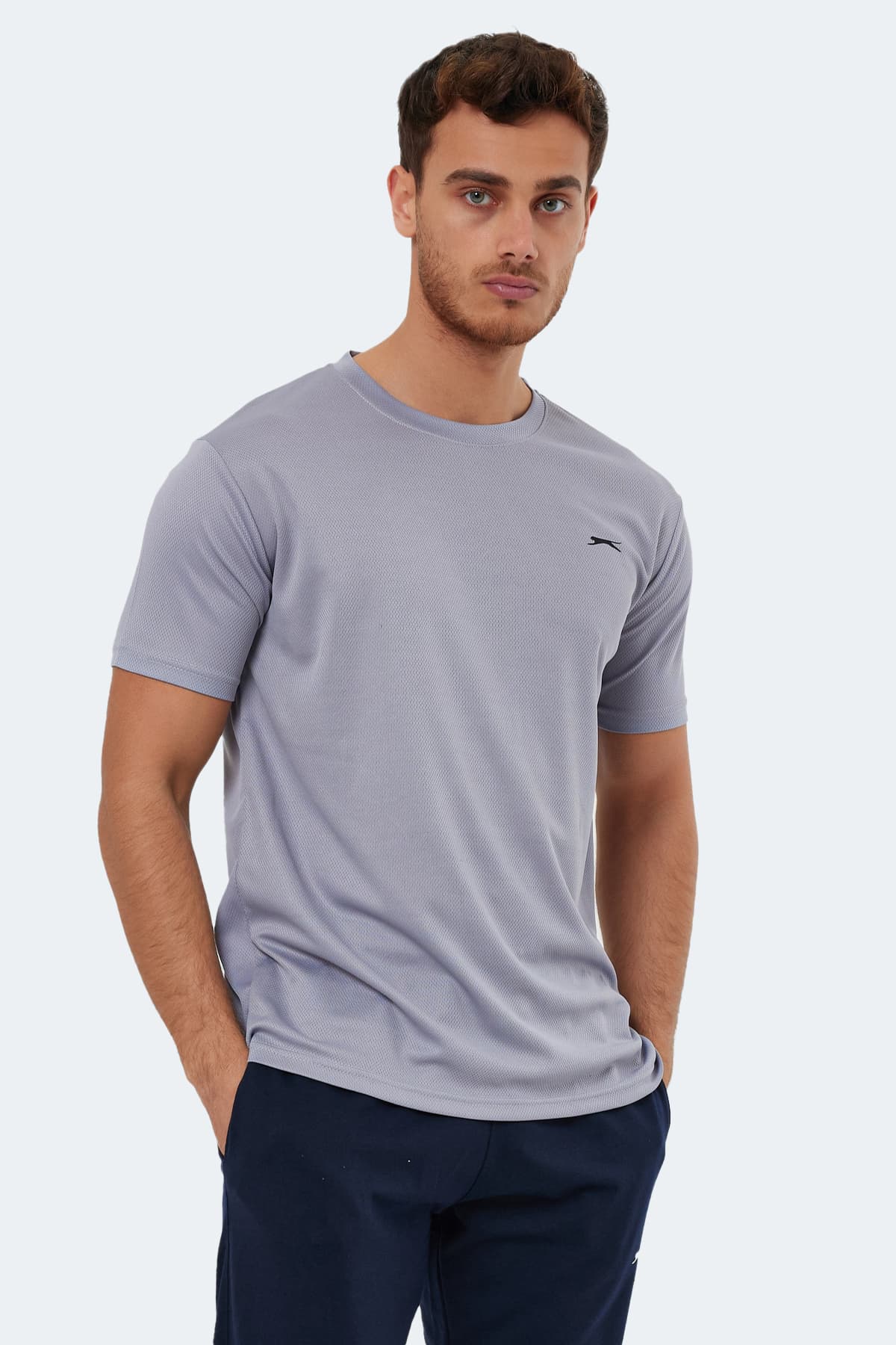 تیشرت مردانه Slazenger Republıc خاکستری روشن تیشرت مردانه Slazenger Republıc خاکستری روشن