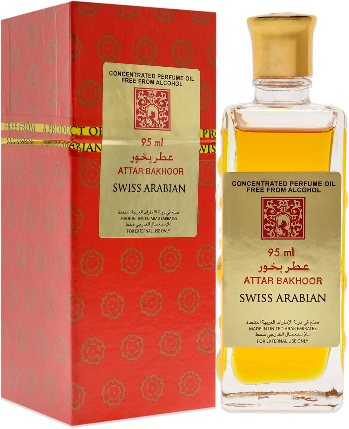 روغن عطر زنانه Swiss Arabian Attar Bakhoor 95ml روغن عطر زنانه Swiss Arabian Attar Bakhoor 95ml