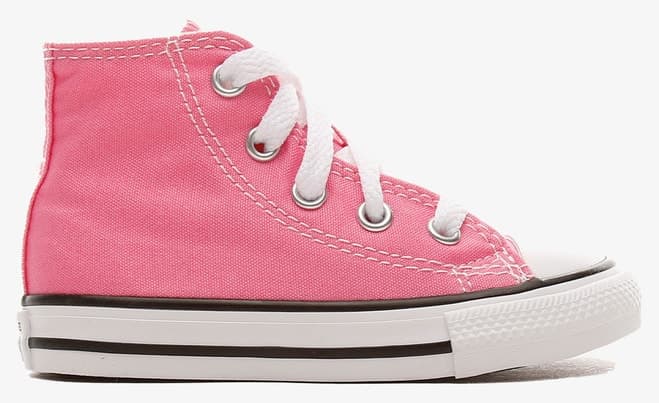 کتانی Converse Chuck Taylor All Star Hi صورتی کمرنگ کتانی Converse Chuck Taylor All Star Hi صورتی کمرنگ