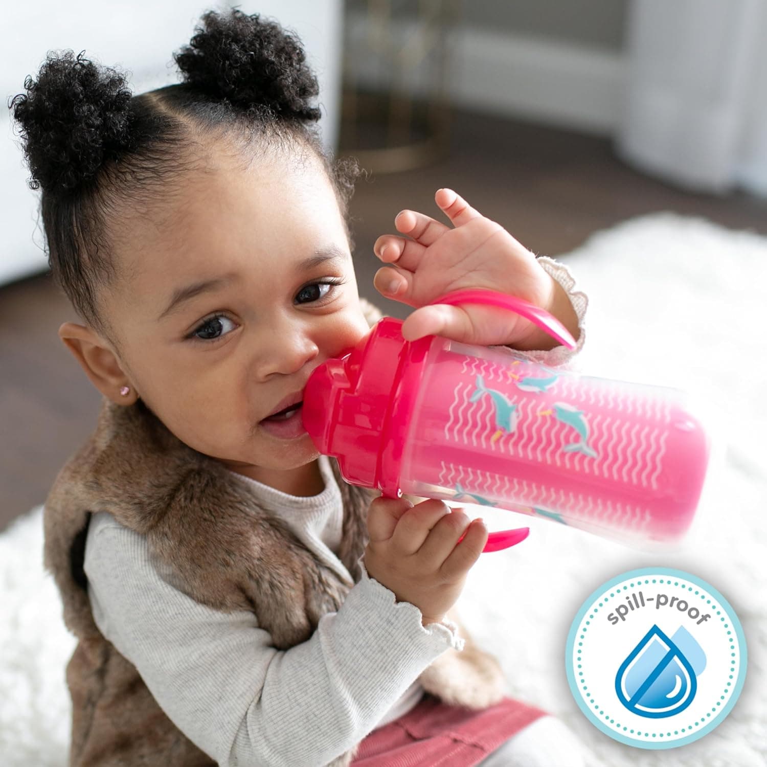 کیت یدکی نی لیوان Dr. Brown's Milestones عایق 10 oz/300 mL بدون BPA 12m+ کیت یدکی نی لیوان Dr. Brown's Milestones عایق 10 oz/300 mL بدون BPA 12m+