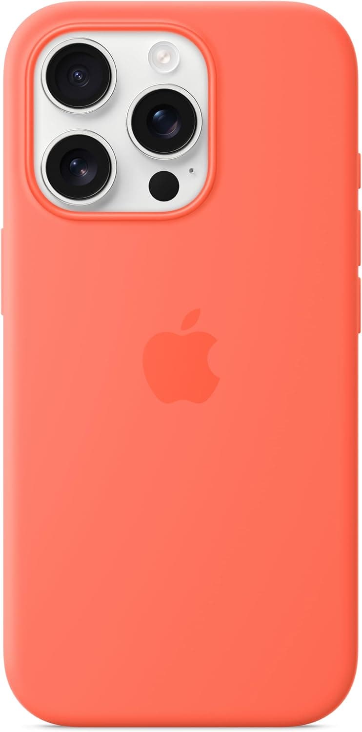 قاب سیلیکونی Apple برای iPhone 16 Pro با قابلیت MagSafe مشکی قاب سیلیکونی Apple برای iPhone 16 Pro با قابلیت MagSafe مشکی