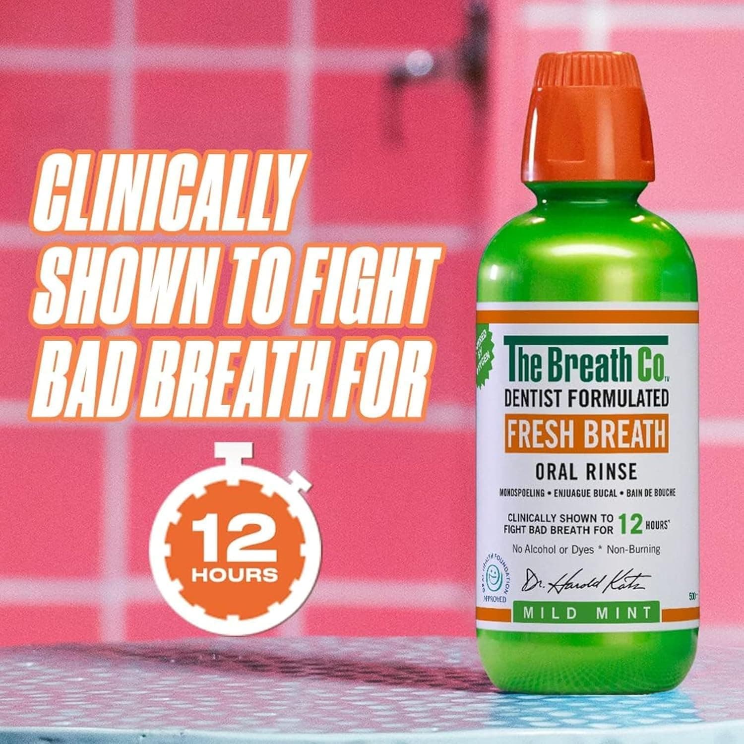 دهانشویه The Breath Co. با طعم نعناع ملایم بدون الکل 500ml دهانشویه The Breath Co. با طعم نعناع ملایم بدون الکل 500ml