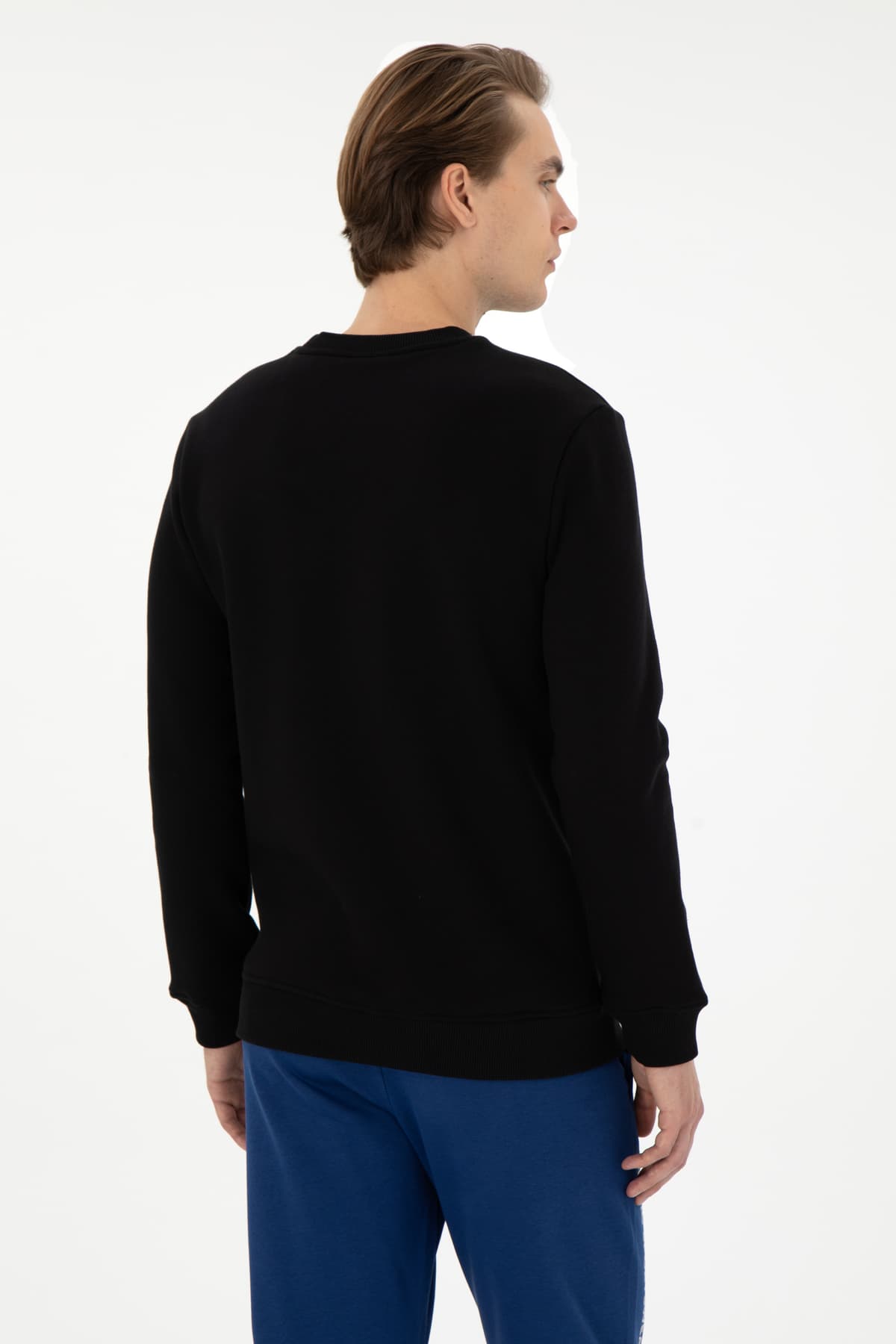 سوئیشرت مردانه U.S. Polo Assn. فیت معمولی یقه گرد مشکی مدل 50292362-VR046 سوئیشرت مردانه U.S. Polo Assn. فیت معمولی یقه گرد مشکی مدل 50292362-VR046