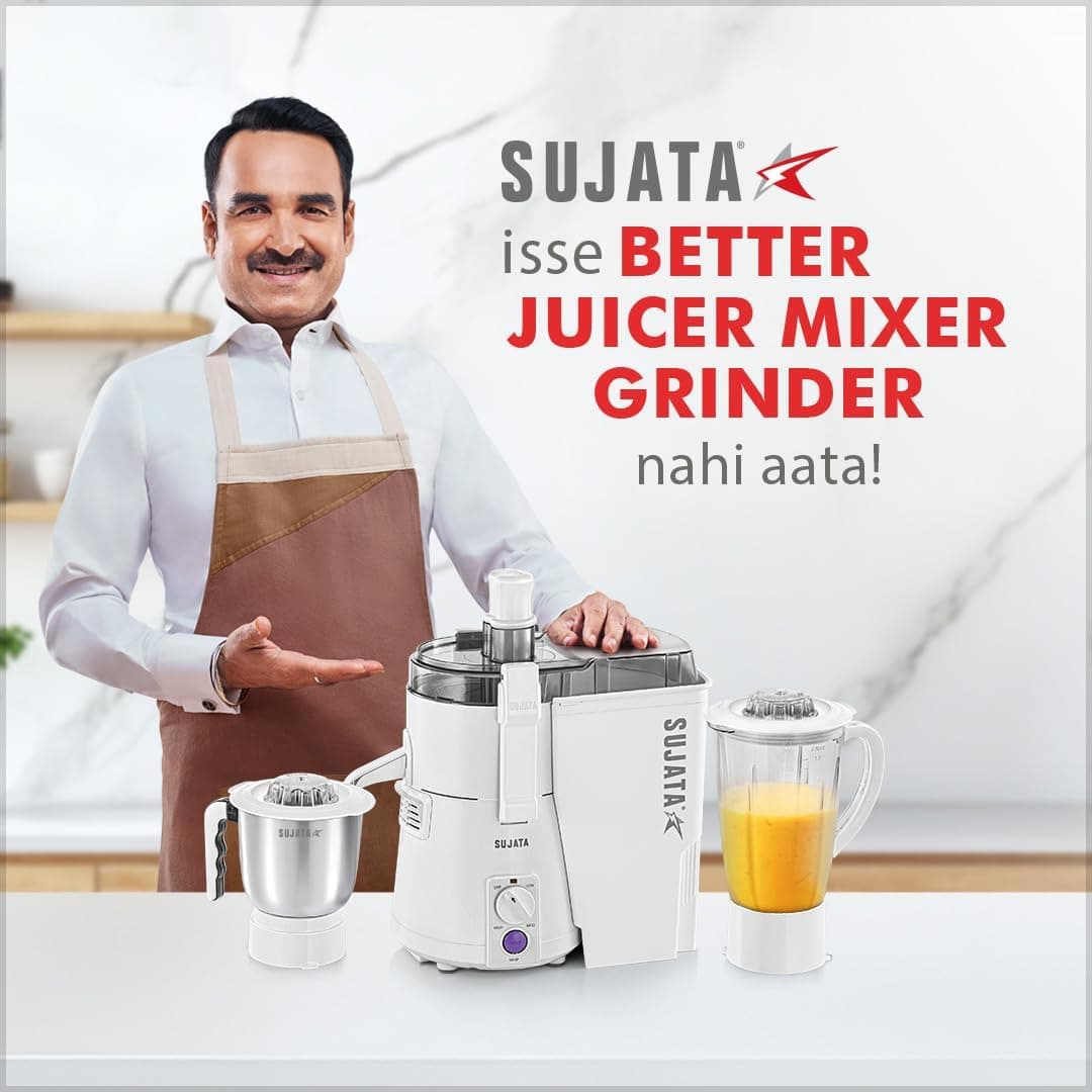 آبمیوهگیری و مخلوطکن Sujata مدل Powermatic Plus 900 وات آبمیوهگیری و مخلوطکن Sujata مدل Powermatic Plus 900 وات