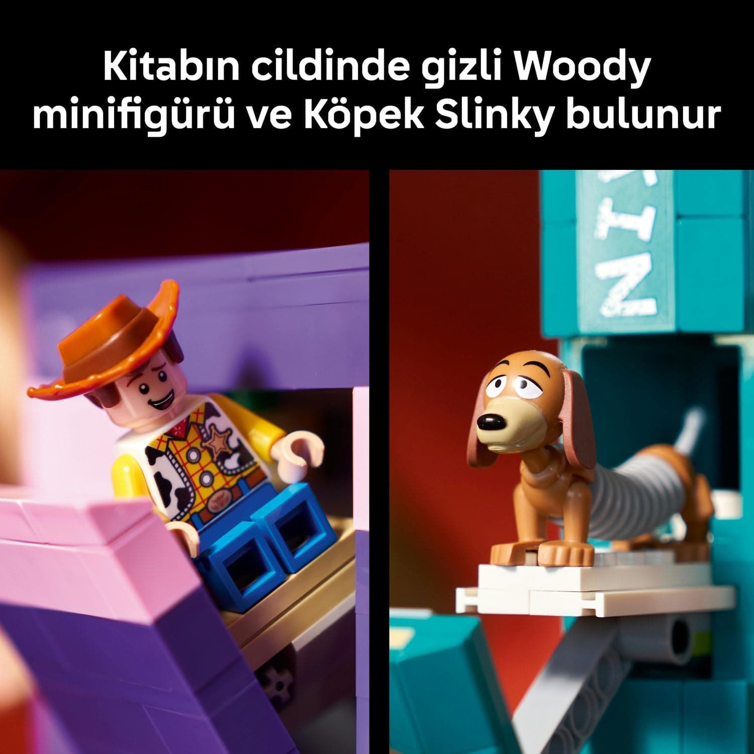 لگو Disney Pixar Toy Story پایه کتاب سگ Slinky مدل 43301 لگو Disney Pixar Toy Story پایه کتاب سگ Slinky مدل 43301