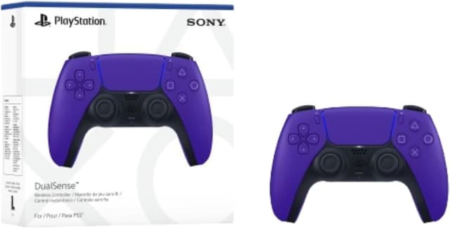 کنترلر بیسیم PlayStation DualSense بنفش کهکشانی مخصوص PlayStation 5 کنترلر بیسیم PlayStation DualSense بنفش کهکشانی مخصوص PlayStation 5